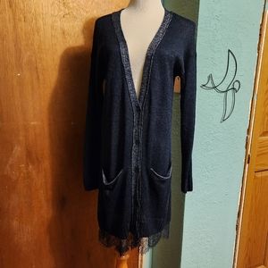 LC Long Shimmer Cardigan